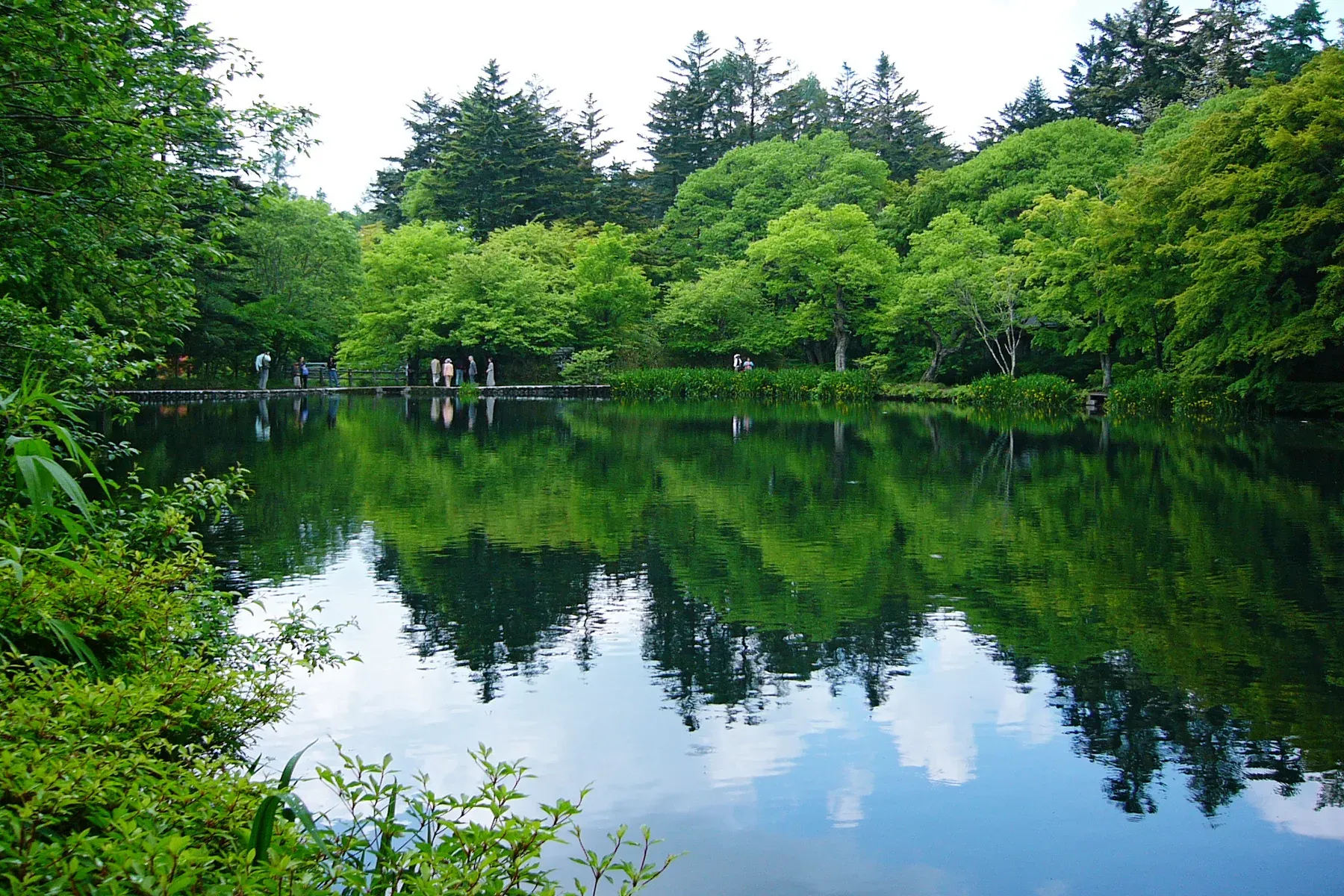 Kumoba Pond, Karuizawa — destination scenery, not the hotel