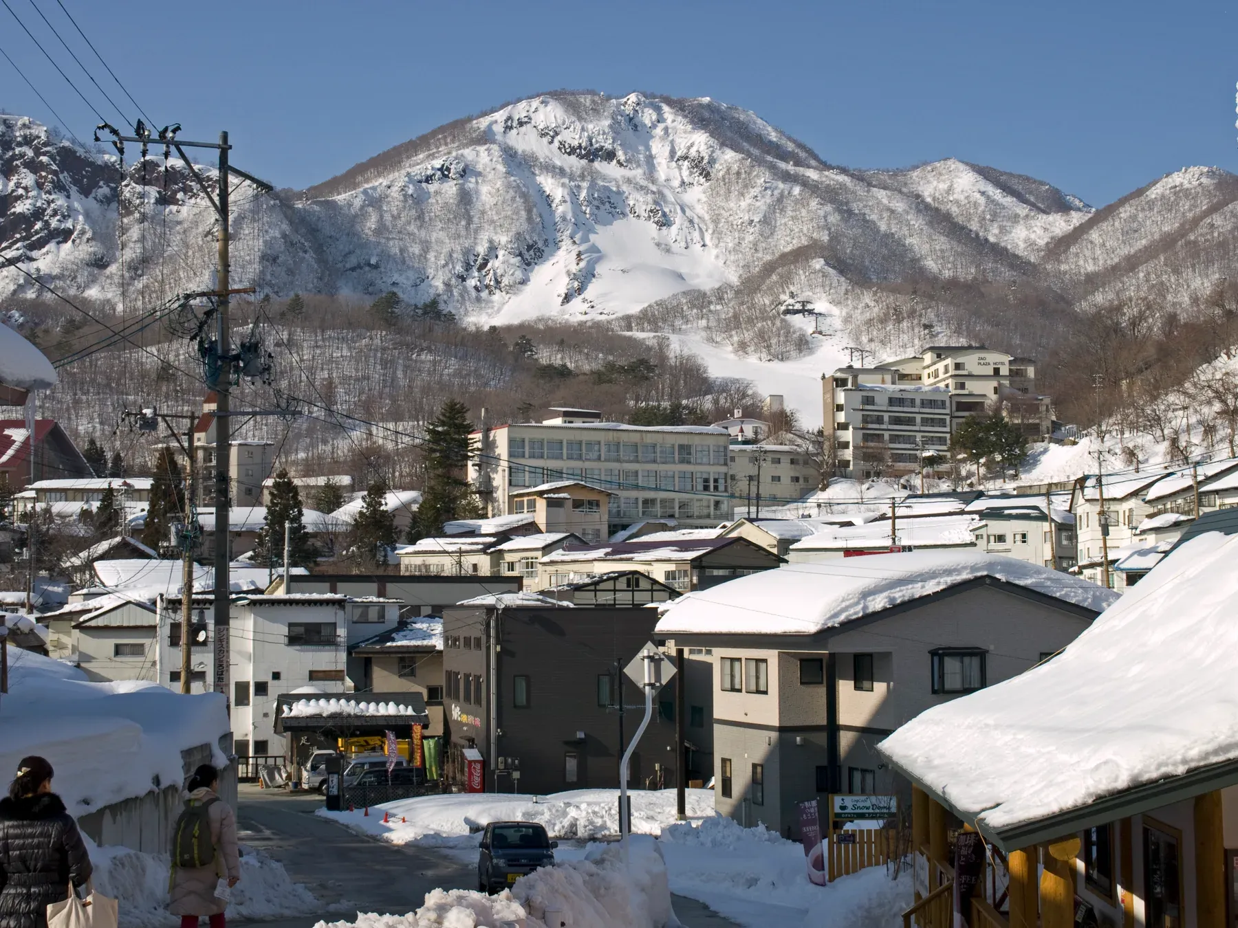 蔵王温泉の地域風景(施設内ではありません)